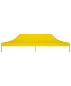 Tetto per Tendone per Feste 6x3 m Giallo 270 g/mq