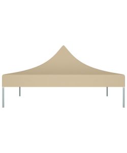 Tetto per Tendone per Feste 2x2 m Beige 270 g/mq