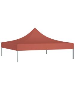 Tetto per Tendone per Feste 2x2 m Terracotta 270 g/mq