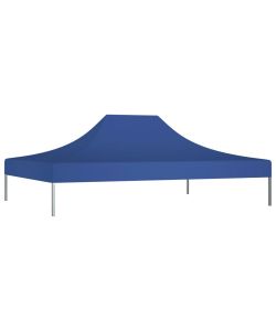 Tetto per Tendone per Feste 4x3 m Blu 270 g/mq