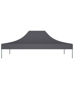 Tetto per Tendone per Feste 4x3 m Antracite 270 g/mq