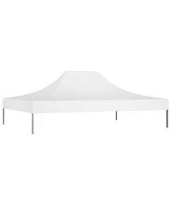 Tetto per Tendone per Feste 4x3 m Bianco 270 g/mq