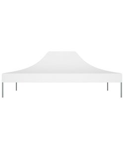 Tetto per Tendone per Feste 4x3 m Bianco 270 g/mq
