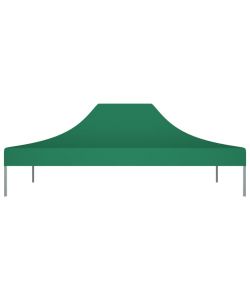 Tetto per Tendone per Feste 4x3 m Verde 270 g/mq