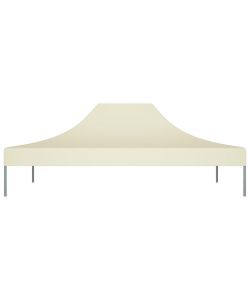 Tetto per Tendone per Feste 4,5x3 m Crema 270 g/mq