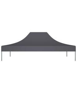 Tetto per Tendone per Feste 4,5x3 m Antracite 270 g/mq
