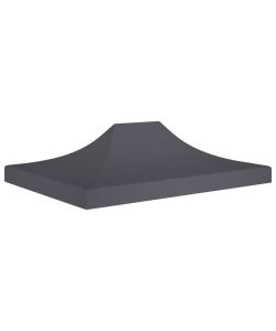 Tetto per Tendone per Feste 4,5x3 m Antracite 270 g/mq