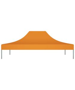 Tetto per Tendone per Feste 4,5x3 m Arancione 270 g/mq