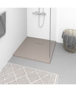 Piatto Doccia in SMC Marrone 80x80 cm