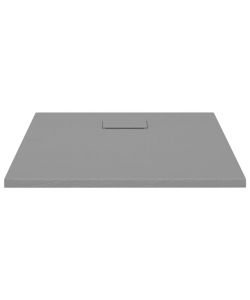 Piatto Doccia in SMC Grigio 80x80 cm