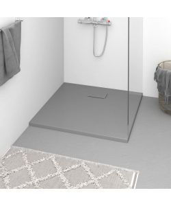 Piatto Doccia in SMC Grigio 90x80 cm