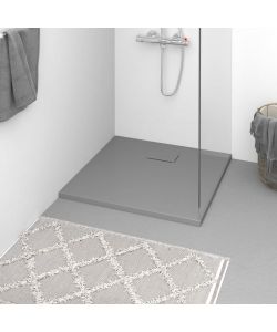 Piatto Doccia in SMC Grigio 90x90 cm