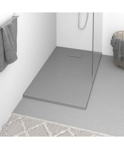 Piatto Doccia in SMC Grigio 120x70 cm