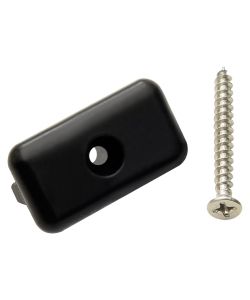 Clip per Decking con Viti 200 pz in Plastica e Acciaio Inox