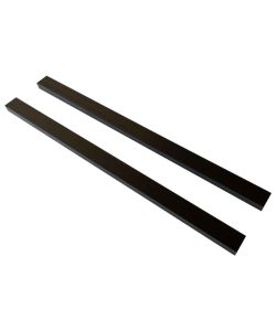 Travetti per Decking 6 pz Nero 170x8,5x4,5 cm in WPC