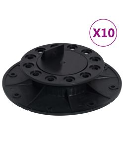 Piedini Regolabili per Decking 10 pz 25-40 mm