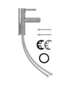 Rubinetto per Lavabo del Bagno Argento 130x176 mm