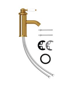 Rubinetto per Lavabo del Bagno Oro 130x180 mm