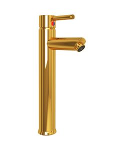 Rubinetto Miscelatore da Bagno Oro 12x30 cm