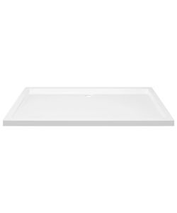 Piatto Doccia in ABS Rettangolare Bianco 70x120 cm
