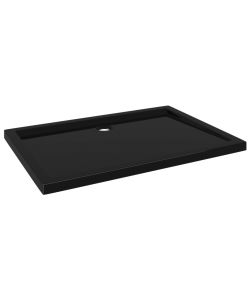 Piatto Doccia in ABS Rettangolare Nero 70x100 cm