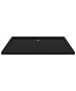 Piatto Doccia in ABS Rettangolare Nero 80x120 cm