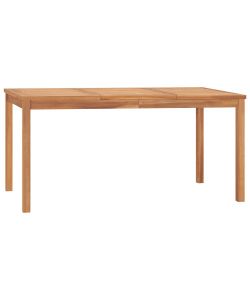 Tavolo da Pranzo da Giardino 160x80x77 cm in Massello di Teak