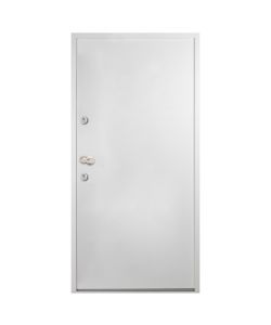 Porta Ingresso in Alluminio Bianca 110x207,5 cm 3059698