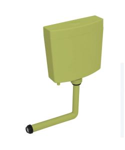 Sciacquone WC con Ingresso Acqua dal Basso 3/6 L Verde Oliva