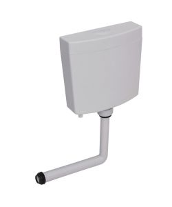 Sciacquone WC con Ingresso Acqua dal Basso 3/6 L Grigio
