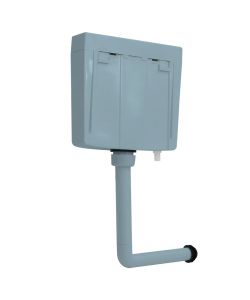 Sciacquone WC con Ingresso Acqua dal Basso 3/6 L Blu