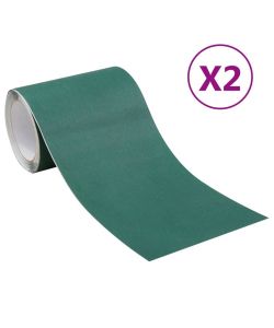 Nastri Adesivi per Erba Artificiale 2 pz 0,15x10 m Verde