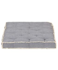 Cuscino per Divano in Pallet Antracite 120x80x10 cm