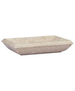 Lavandino Crema 50x35x10 cm in Marmo