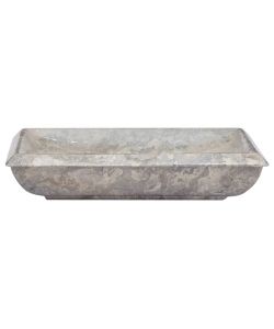 Lavandino Grigio 50x35x10 cm in Marmo