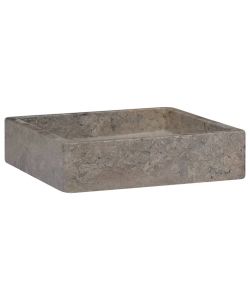 Lavandino Grigio 40x40x10 cm in Marmo