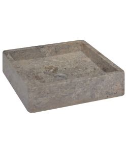 Lavandino Grigio 40x40x10 cm in Marmo