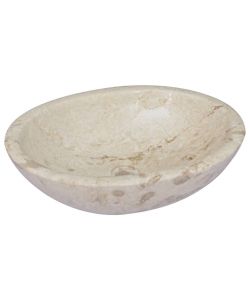 Lavandino Crema 53x40x15 cm in Marmo