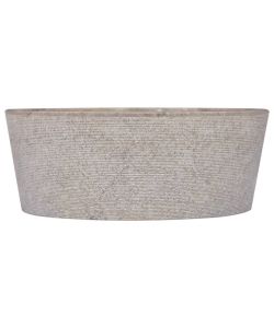 Lavandino Grigio 40x15 cm in Marmo