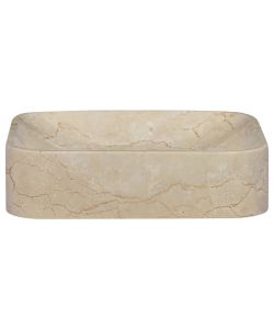 Lavandino Crema 40x40x10 cm in Marmo