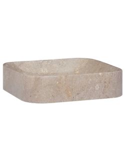 Lavandino Grigio 40x40x10 cm in Marmo