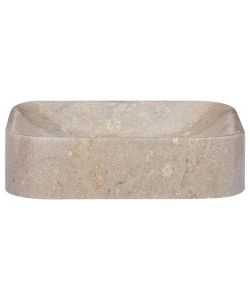 Lavandino Grigio 40x40x10 cm in Marmo