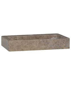 Lavandino Grigio 38x24x6,5 cm in Marmo