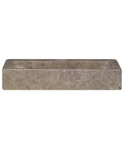 Lavandino Grigio 38x24x6,5 cm in Marmo