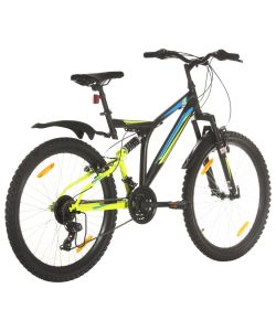 Mountain Bike 21 Speed 26' Ruote 49 cm Nero