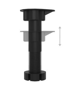 vidaXL Set Pensili da Cucina 4 pz in Truciolato Nero - Design Elegante e Funzionale