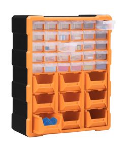  Mobile Contenitore con 39 Cassetti 38x16x47 cm