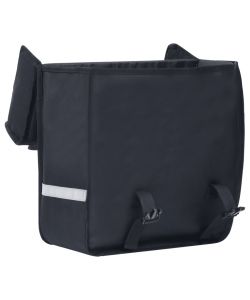 Borsa Singola Bicicletta Impermeabile per Portapacchi 21 L Nero