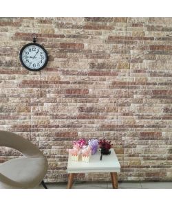 Pannelli Murali 3D con Design a Mattoni Multicolore 10 pz EPS 149585