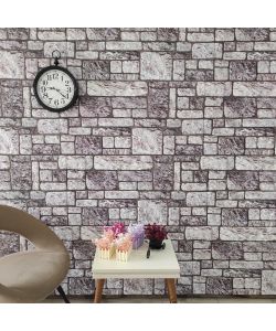Pannelli Murali 3D con Design Mattoni Grigio Chiaro 10 pz EPS 149586
